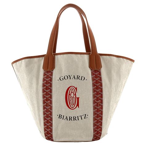 goyard belharra reversible tote coated canvas